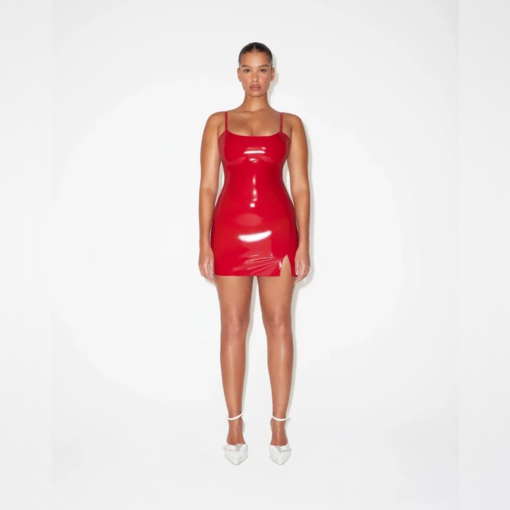 Khy x Poster Girl - Red Sleeveless Bodycon Dress